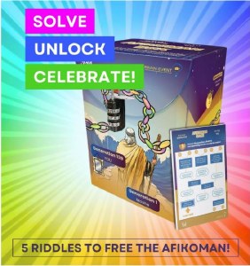 Picture of The Afikoman Escape Box Seder Trivia Game